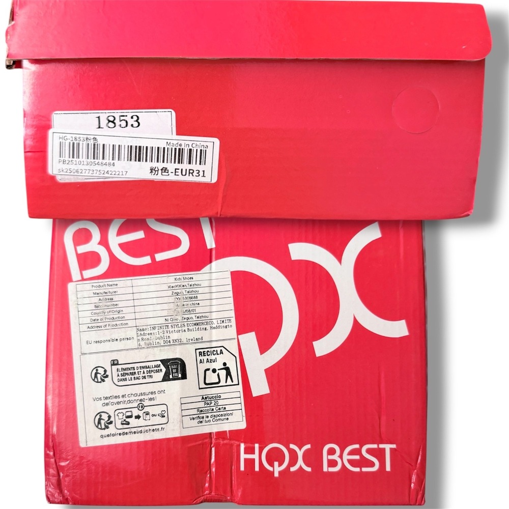 HQX BEST Kids Pink Faux Suede Shearling Lined Winter Ankle Boots Sz 13 - Picture 3 of 9